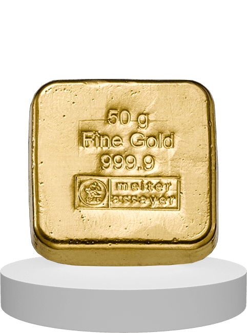 50 Gramm Goldbarren (Gegossen) (50,00 Gramm) – Bild 2
