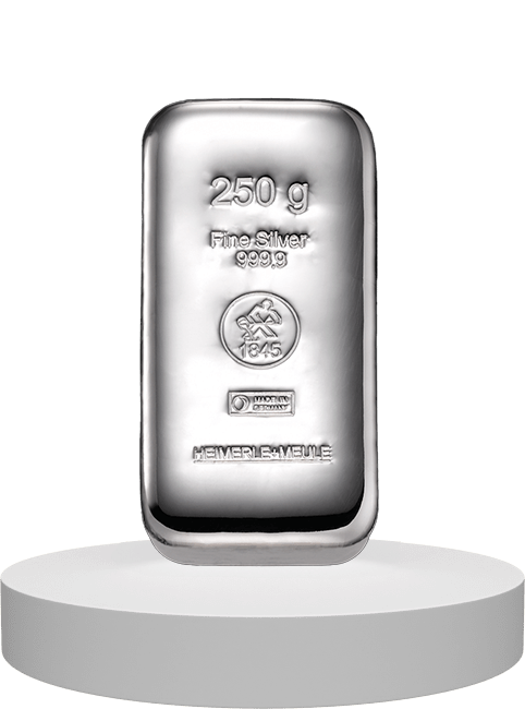 250 Gramm Silberbarren (250,00 Gramm) – Bild 2