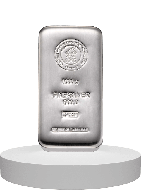 1.000 Gramm Silberbarren (1.000 Gramm Silberbarren) – Bild 2