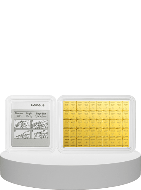 50 x 1 Gramm CombiBar (50,00 Gramm) – Bild 4