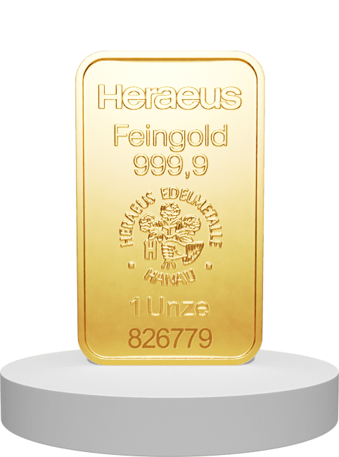 31,1 Gramm Kinebar® Goldbarren (31,10 Gramm)
