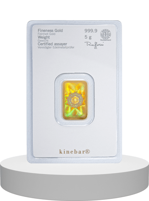 5 Gramm Kinebar® Goldbarren (5,00 Gramm) – Bild 4
