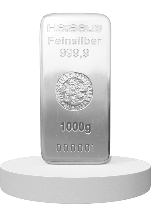 1.000 Gramm Silberbarren (1.000 Gramm Silberbarren)