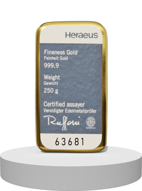 250 Gramm Goldbarren (250,00 Gramm) – Bild 2